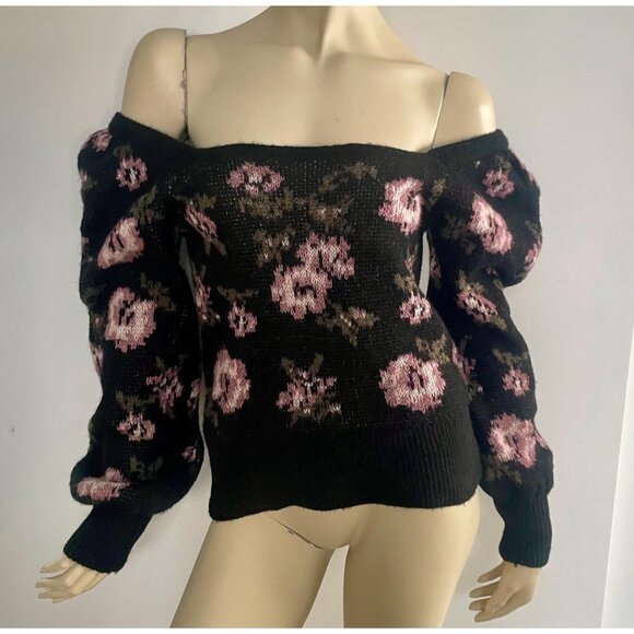 Anthropologie Sweater, Size S, Feminine Floral Sweater - Picture 9 of 12